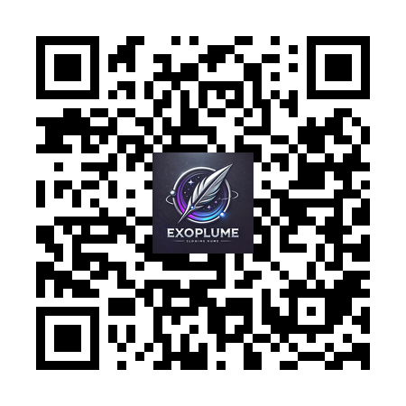 QR Code vers le site ExoPlume